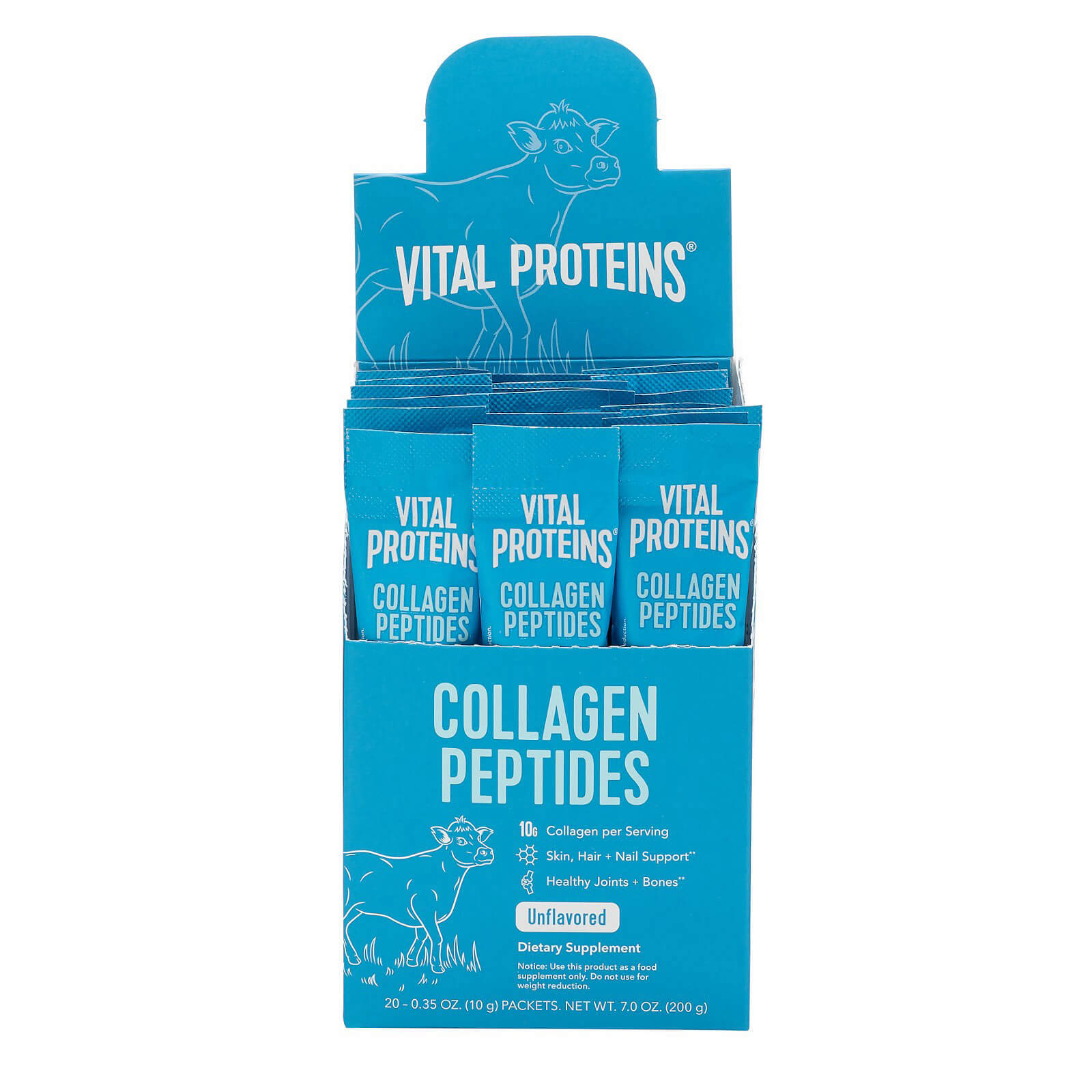 Collagen Peptides Stick Pack Box 200g