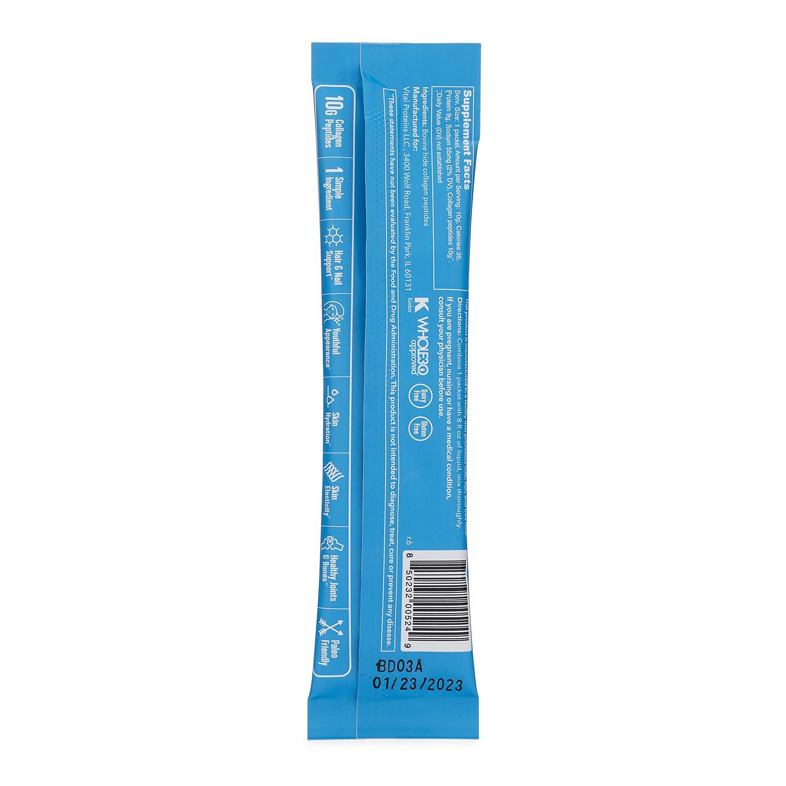 Collagen Peptides Stick Pack Box 200g