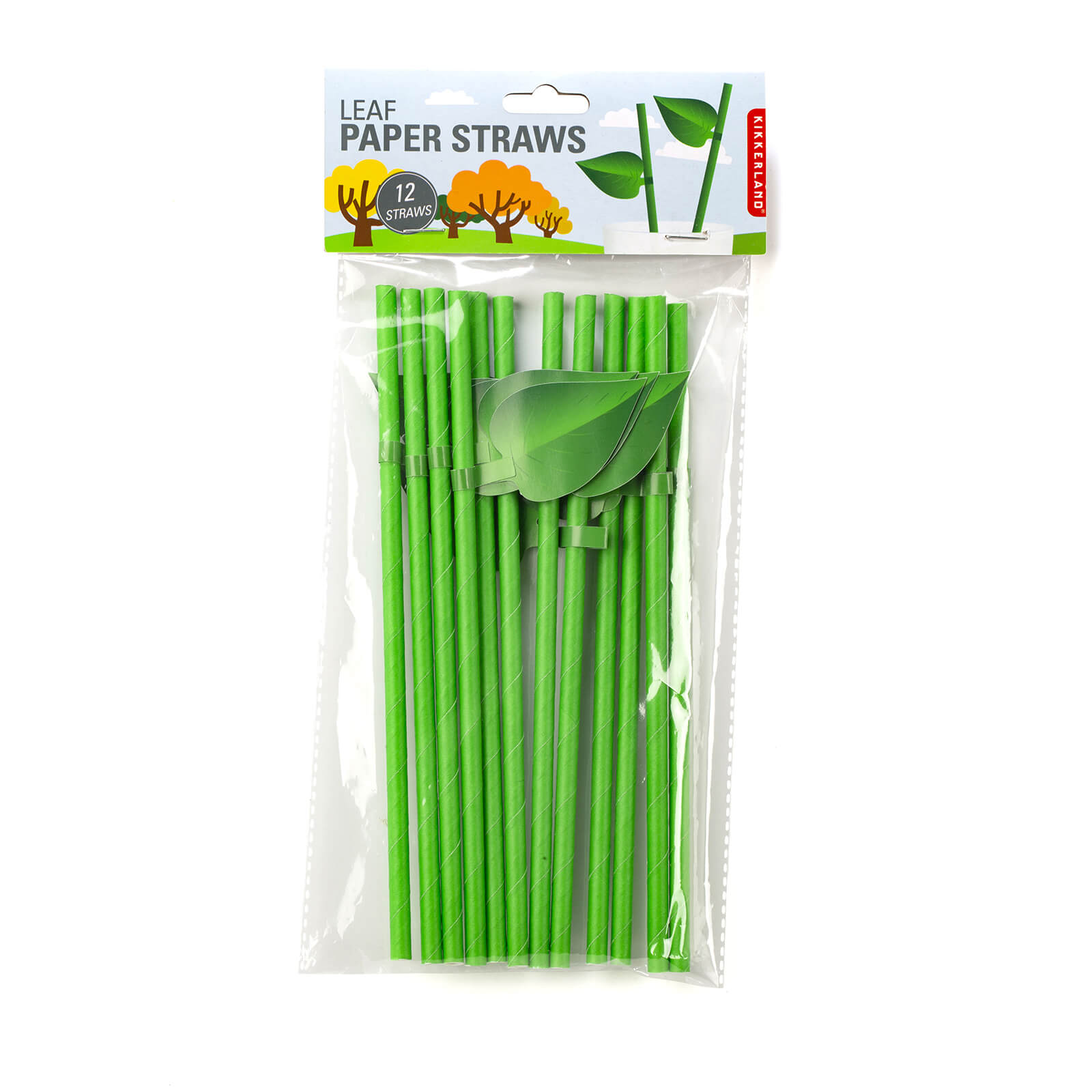 Leaf Paper Straws