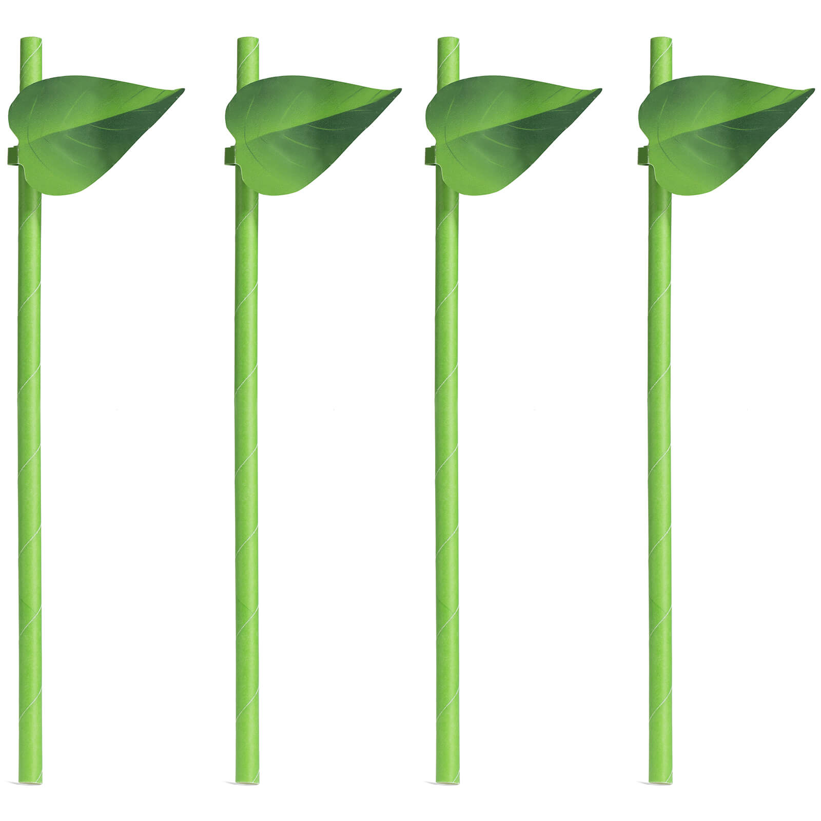 Leaf Paper Straws