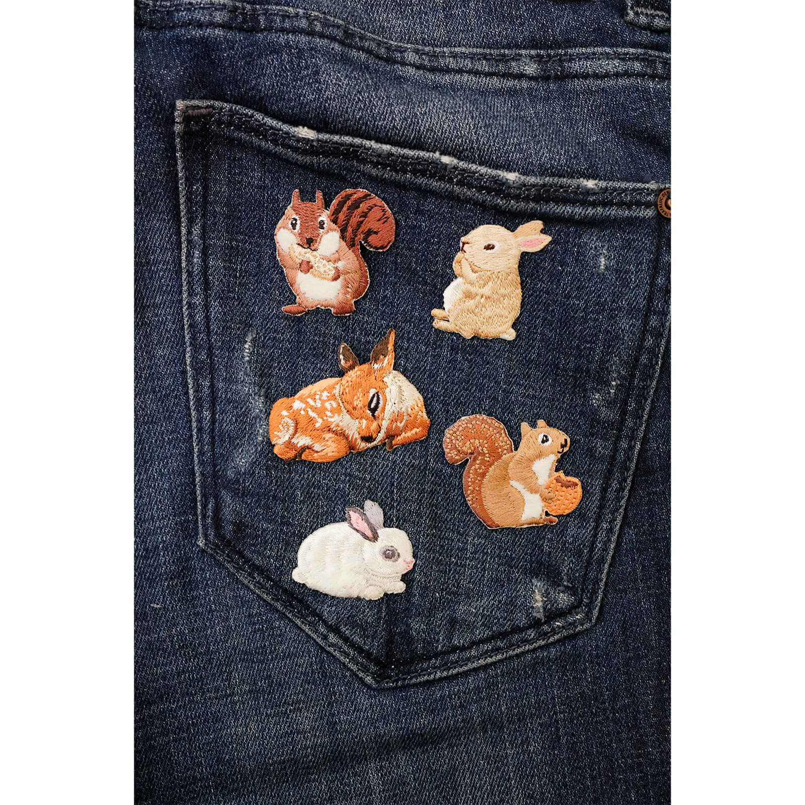 Iron On Patch Woodlands Set