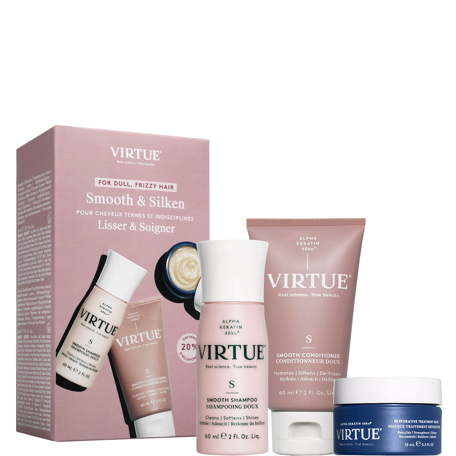 VIRTUE Smooth Discovery Kit 3 x 60ml