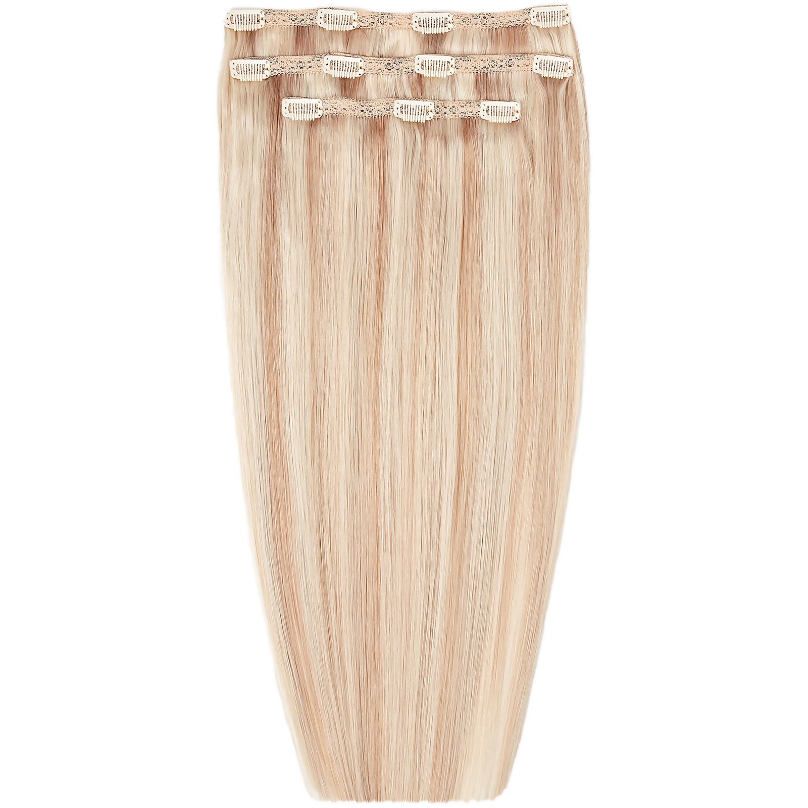 Beauty Works Deluxe Clip-In 18 Inch Hair Extensions (Various Colours) - Iced Blonde
