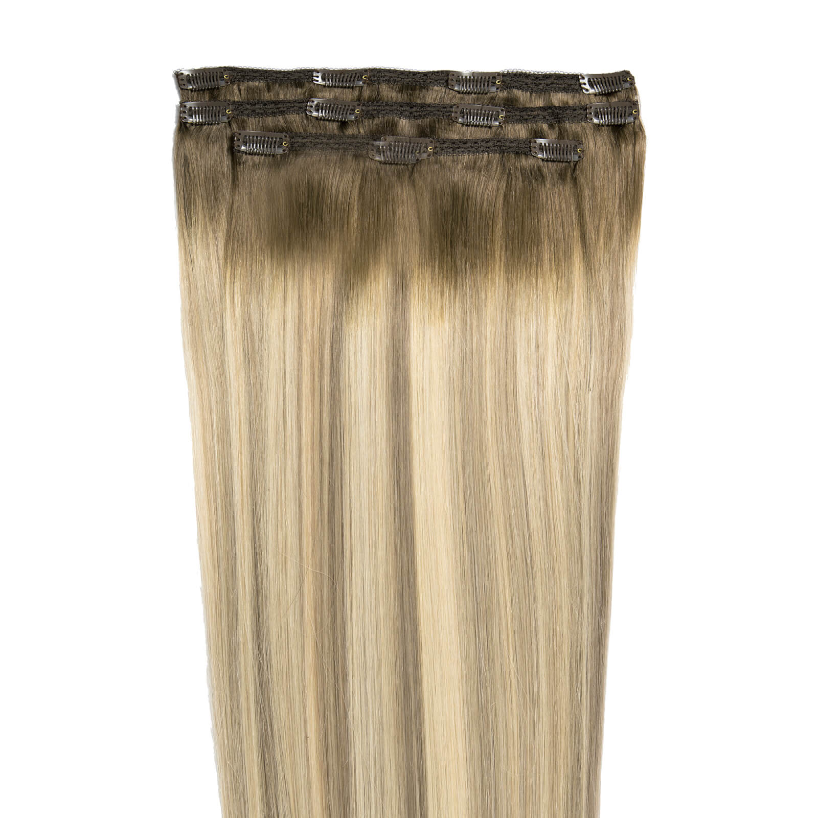 Beauty Works Deluxe Clip-In 18 Inch Hair Extensions (Various Colours) - Scandanavian Blonde