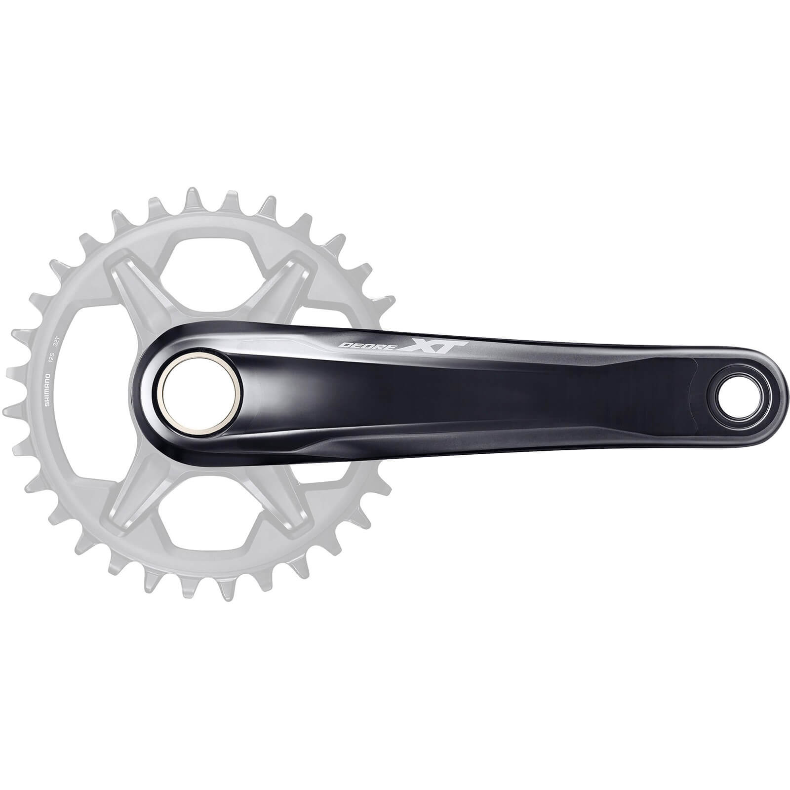 Shimano Deore XT M8100 Crankset without Chainring - 175mm