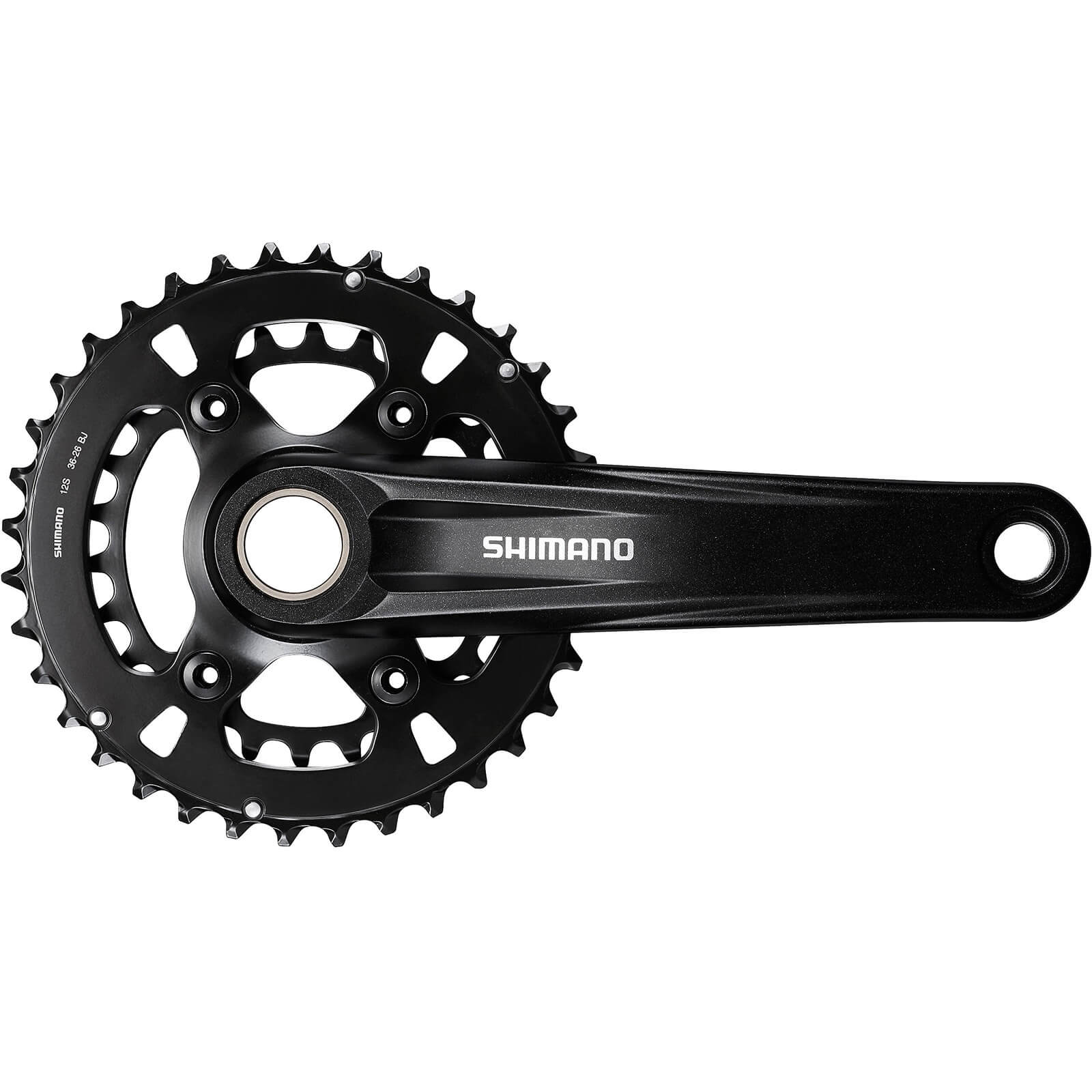 Image of Shimano Deore FC-M6100 2-piece design 48.8 mm chainline 12-speed chainset