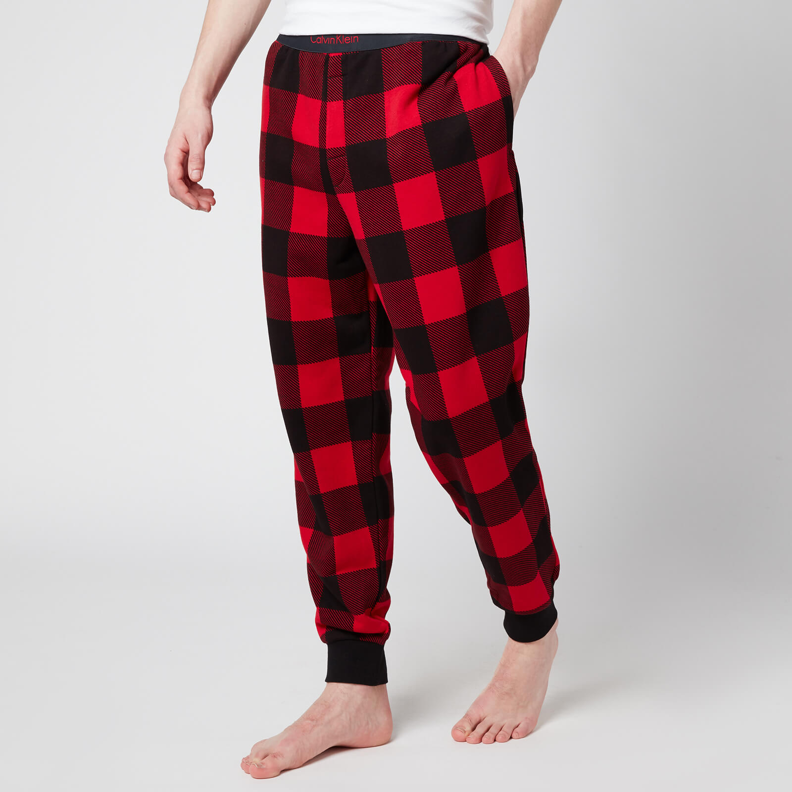 Calvin Klein Men's Sleep Pants - Buffalo Check - XL
