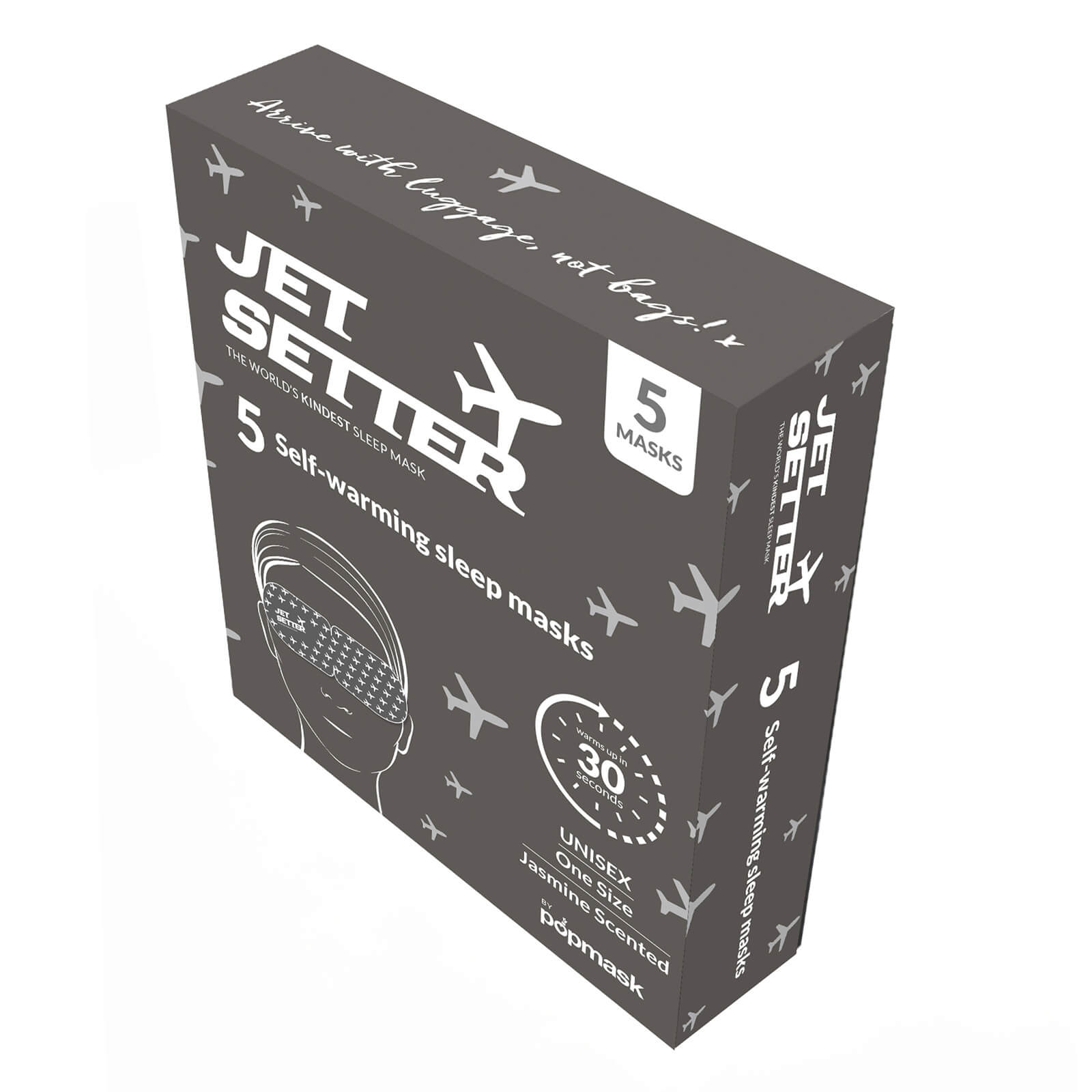 

Popband London Popmask Jet Setter Eye Mask 5g