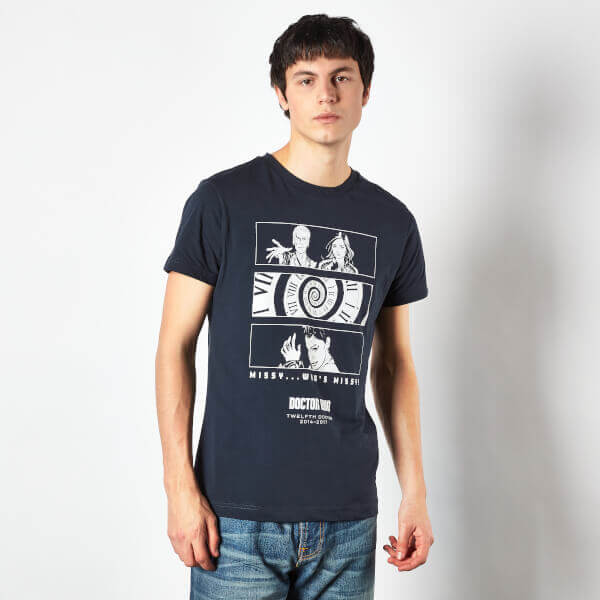Image of T-Shirt Doctor Who 12th Doctor - Blu Navy - Uomo - L