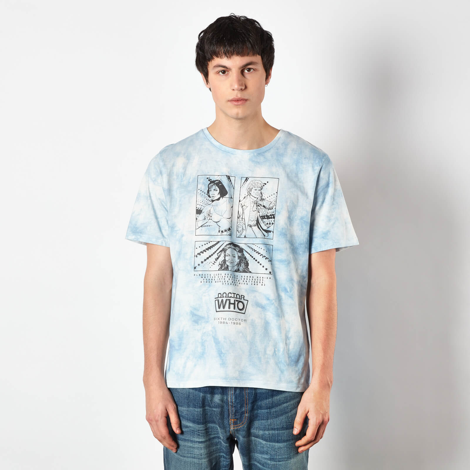 T-Shirt Unisexe Doctor Who 6th Doctor - Bleu Clair - S