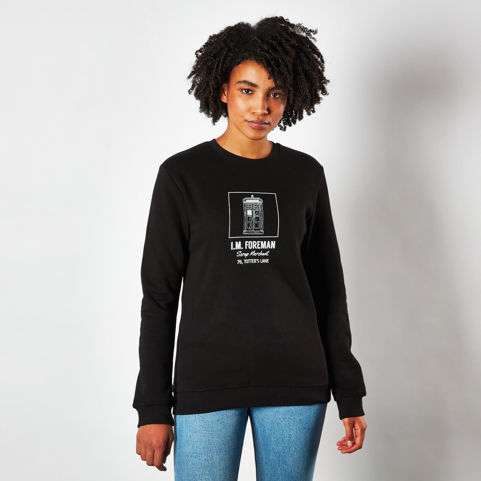 

Sweatshirt Unisexe Doctor Who Tardis Interiors - Noir - XL
