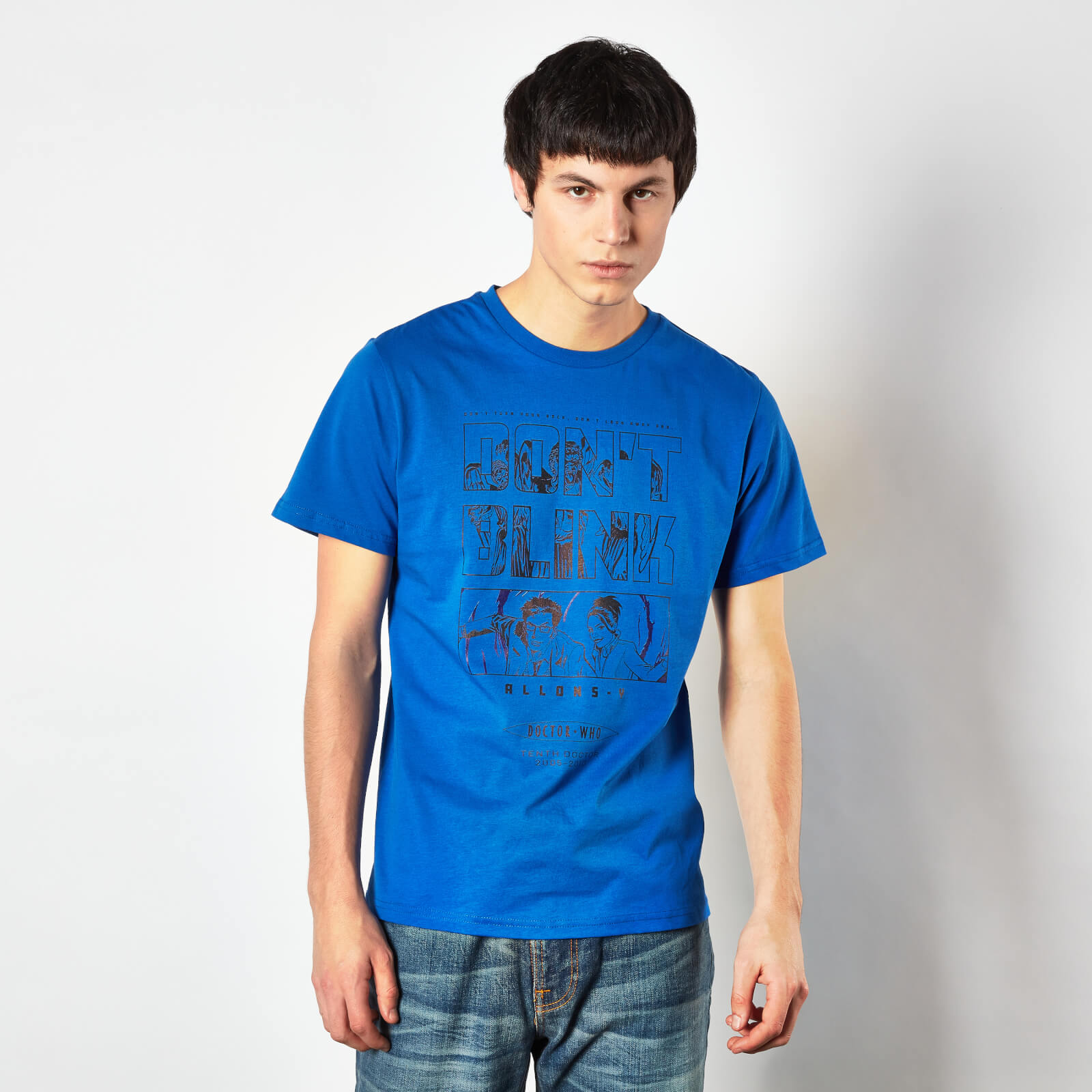 

T-Shirt Unisexe Doctor Who 10th Doctor - Bleu - S