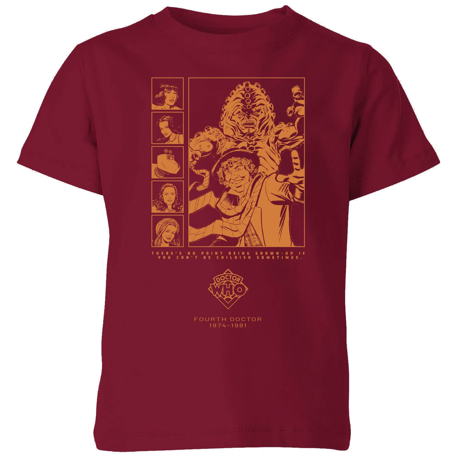 

T-Shirt Enfant Doctor Who 4e Doctor - Bordeaux - 11-12 ans