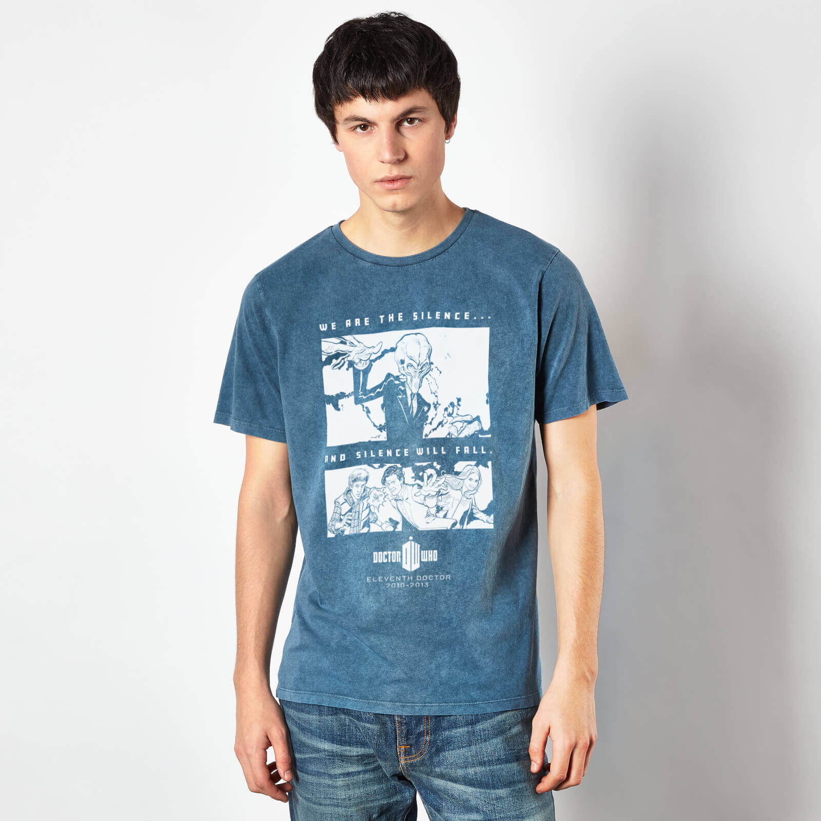 

T-Shirt Doctor Who 11th Doctor Unisexe - Bleu Marine Délavé - M
