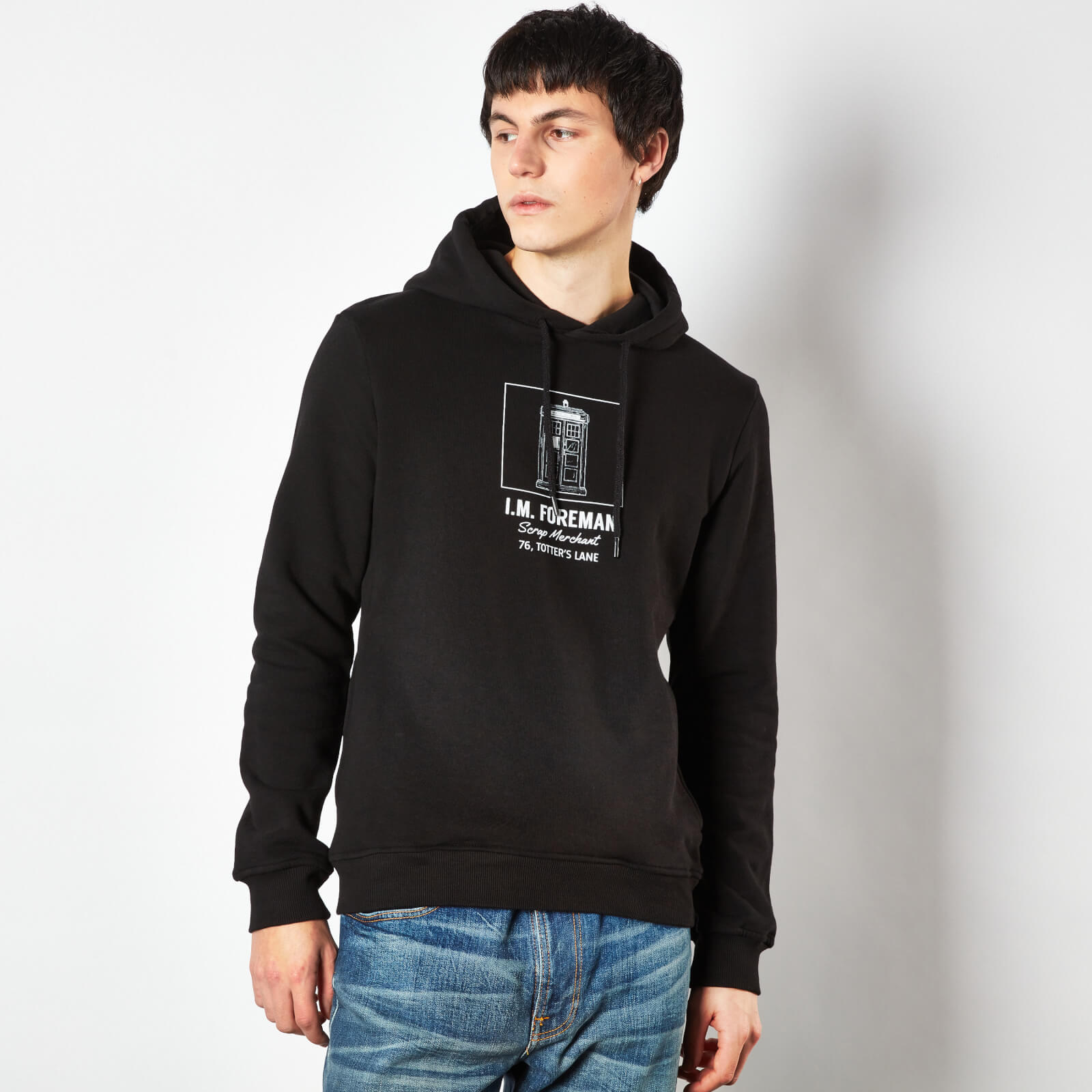 

Sweat à capuche Doctor Who I.M. Foreman - Noir - S