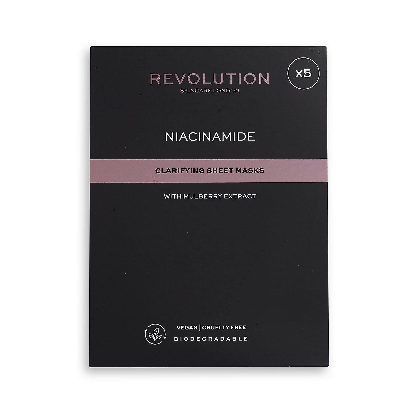 Revolution Skincare Biodegradable Clarifying Niacinamide Sheet Mask