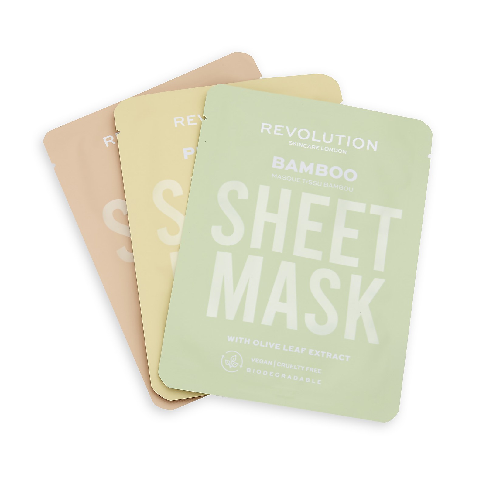 

Revolution Skincare Biodegradable Dry Skin Sheet Mask (3 Pack)