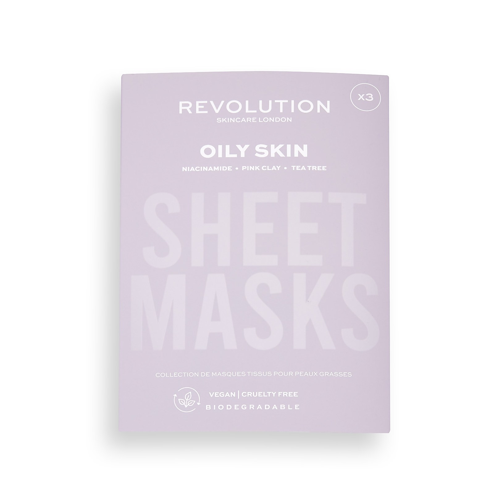 Revolution Skincare Biodegradable Oily Skin Sheet Mask