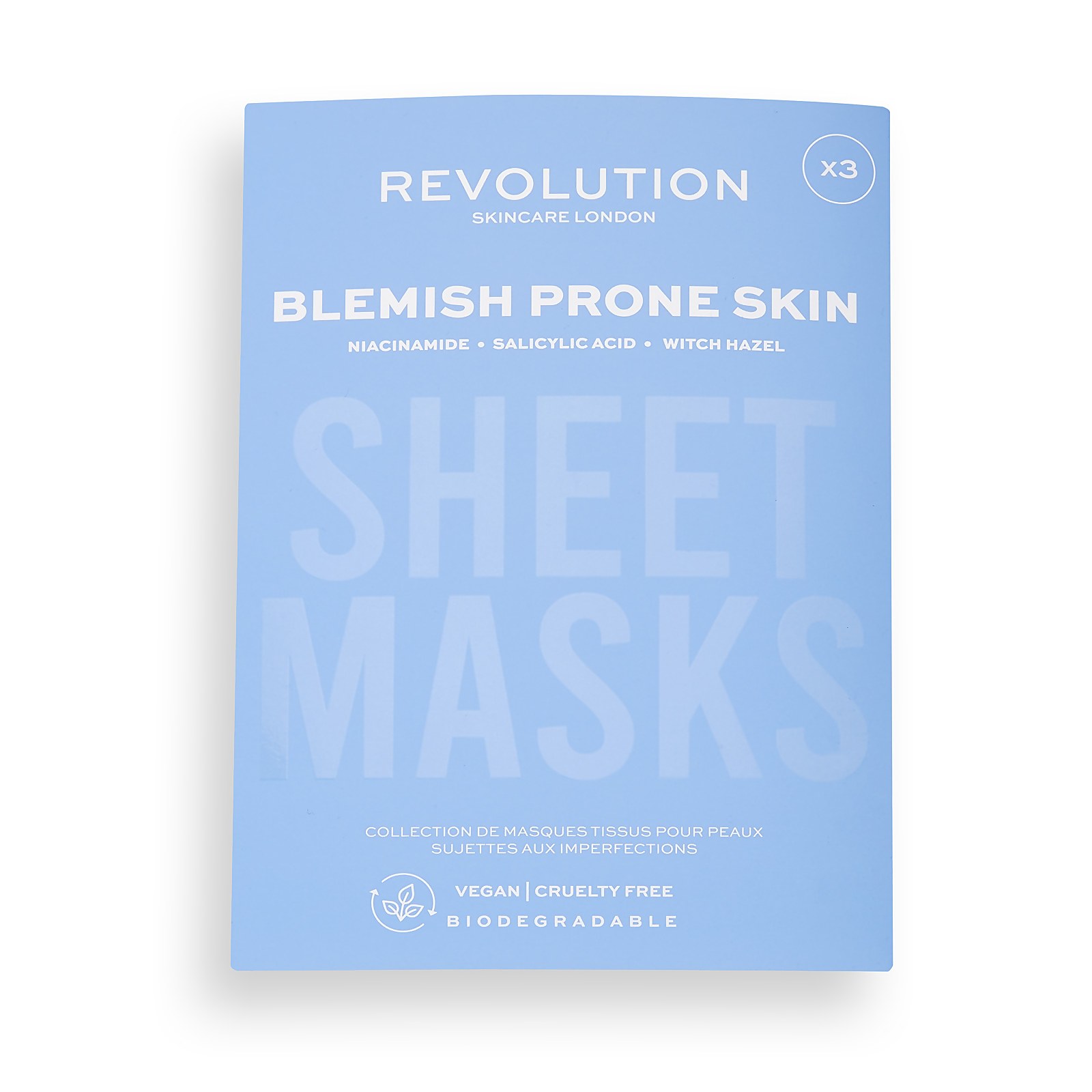Revolution Skincare Biodegradable Blemish Prone Skin Sheet Mask