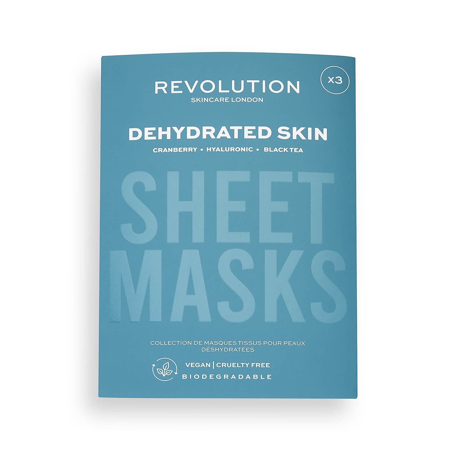 Revolution Skincare Biodegradable Dehydrated Skin Sheet Mask