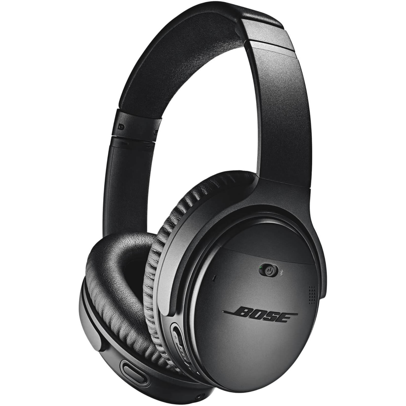 Bose QuietComfort 35 (Series II) Wireless Headphones, Noise Cancelling with Alexa Built-In - Black