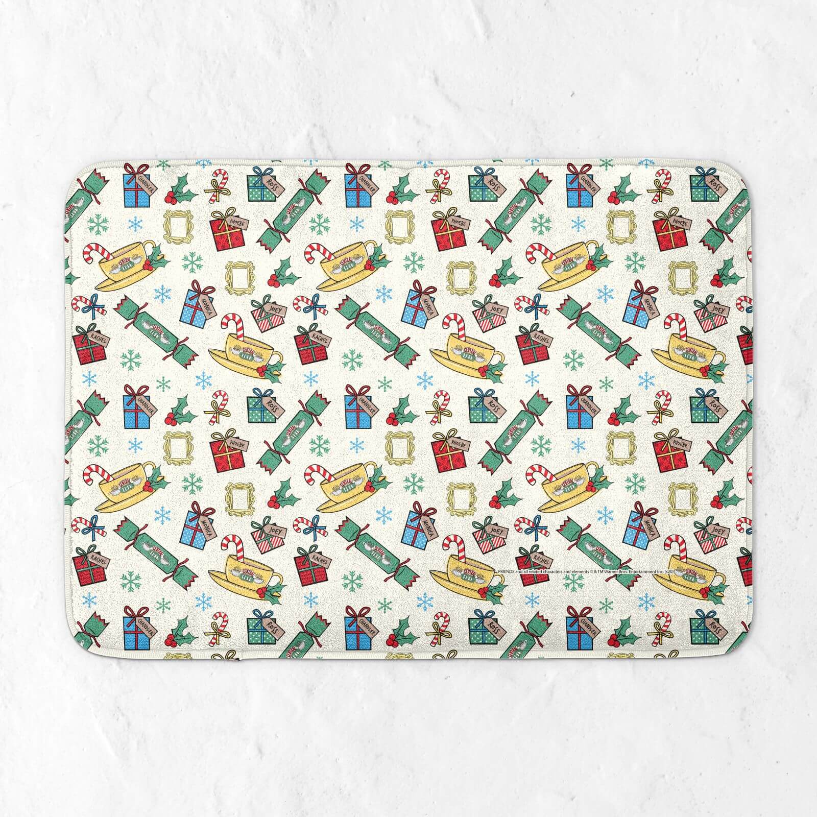 Freinds Christmas Bath Mat
