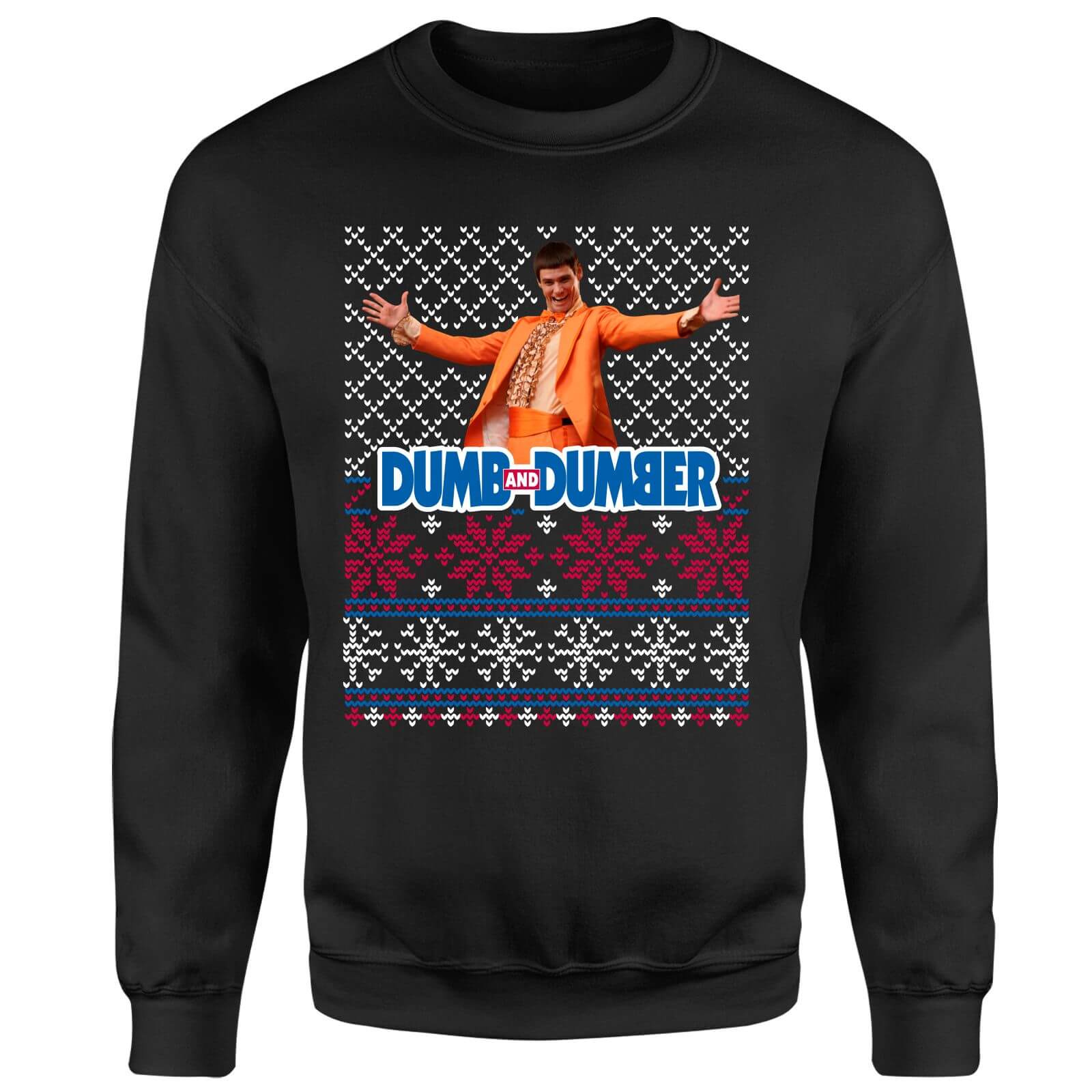 Dumb and Dumber Oh Look Frost! Sweatshirt - Black - S - Black