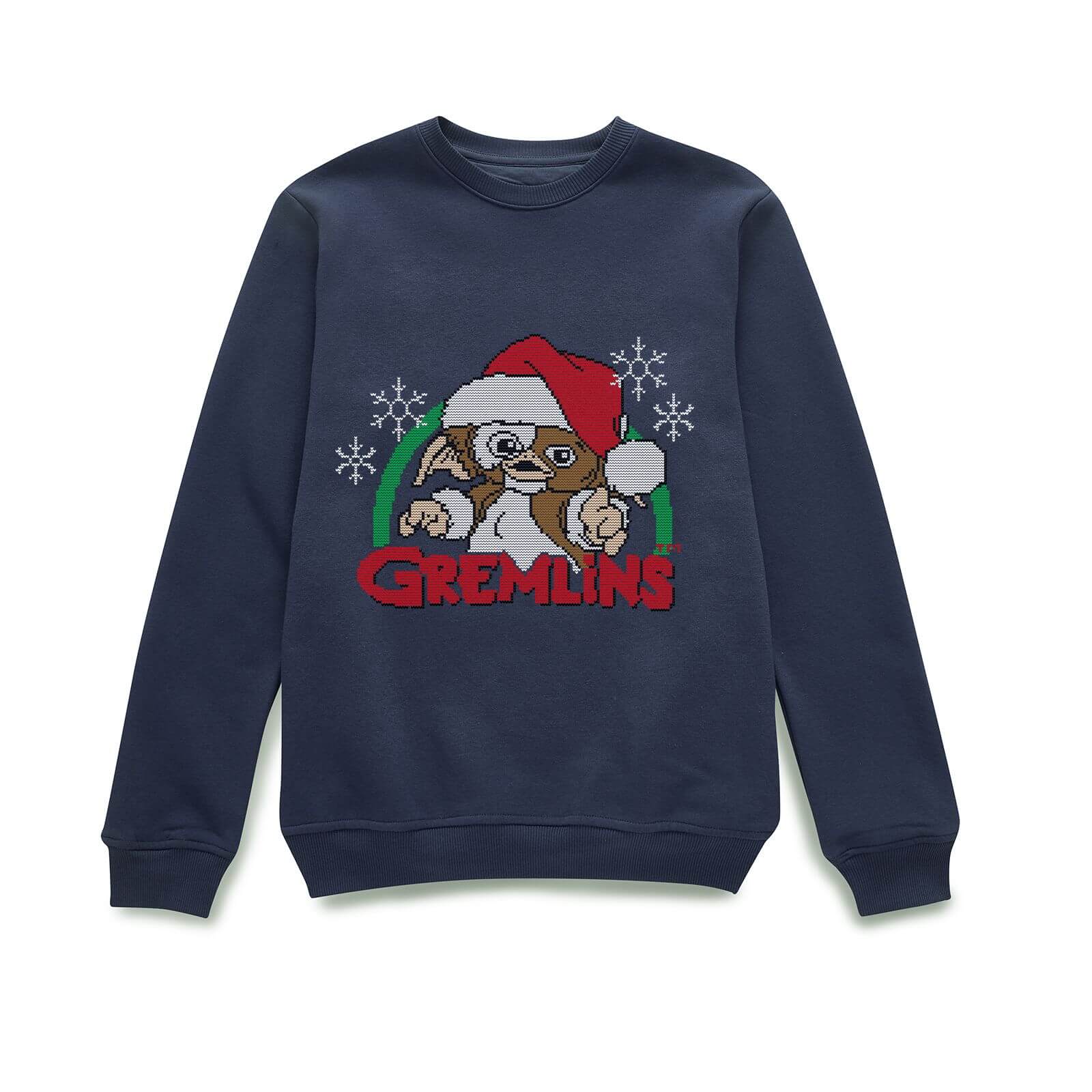 Gremlins Another Reason To Hate Christmas Jumper - Navy - XL - Navy blauw product