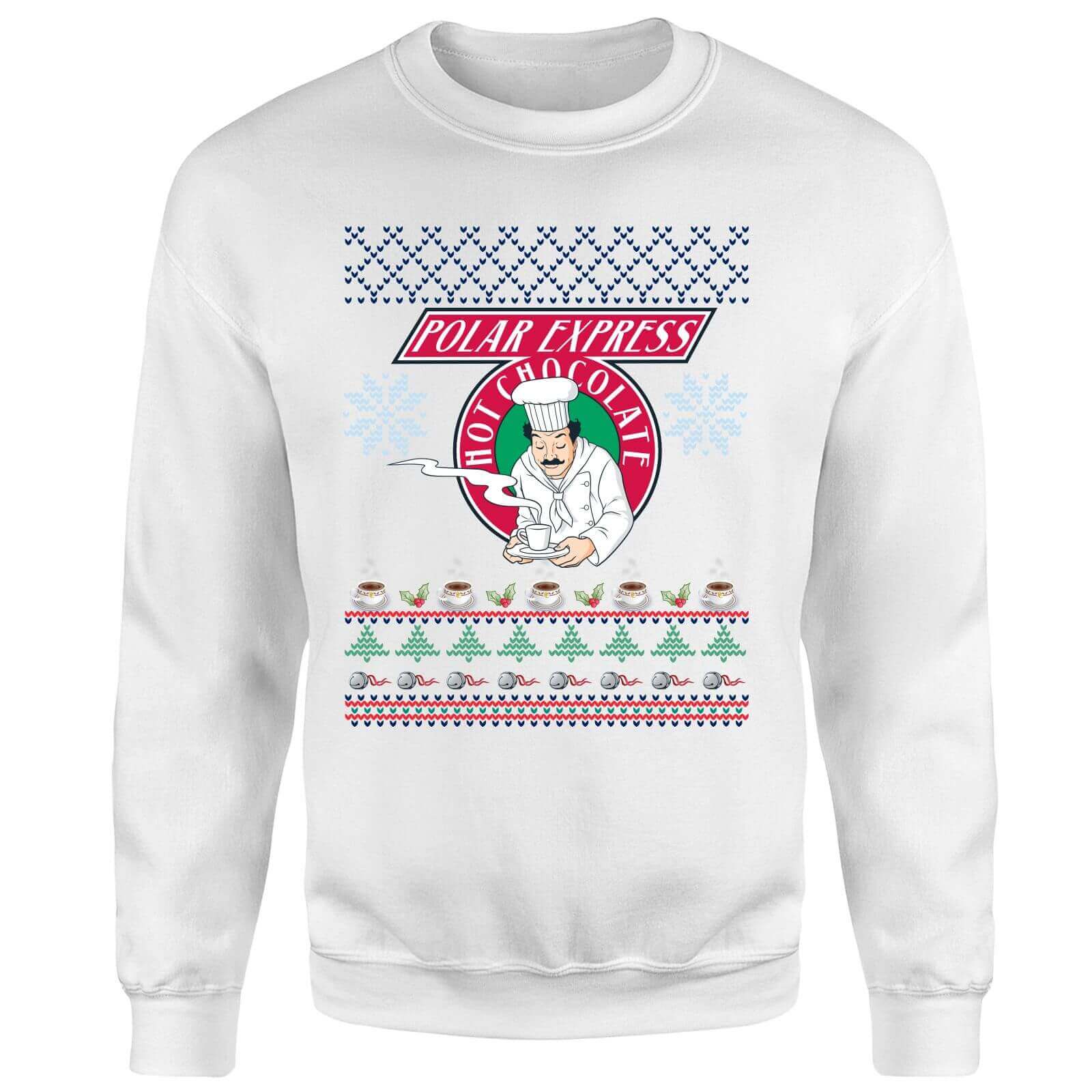 

The Polar Express Hot Chocolate Sweatshirt - White - XXL - Bianco