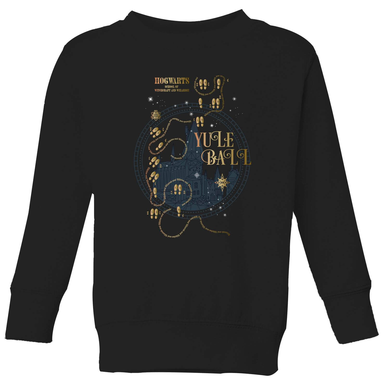 Harry Potter Hogwarts Yule Ball Kids' Sweatshirt - Black - 5-6 Years - Black