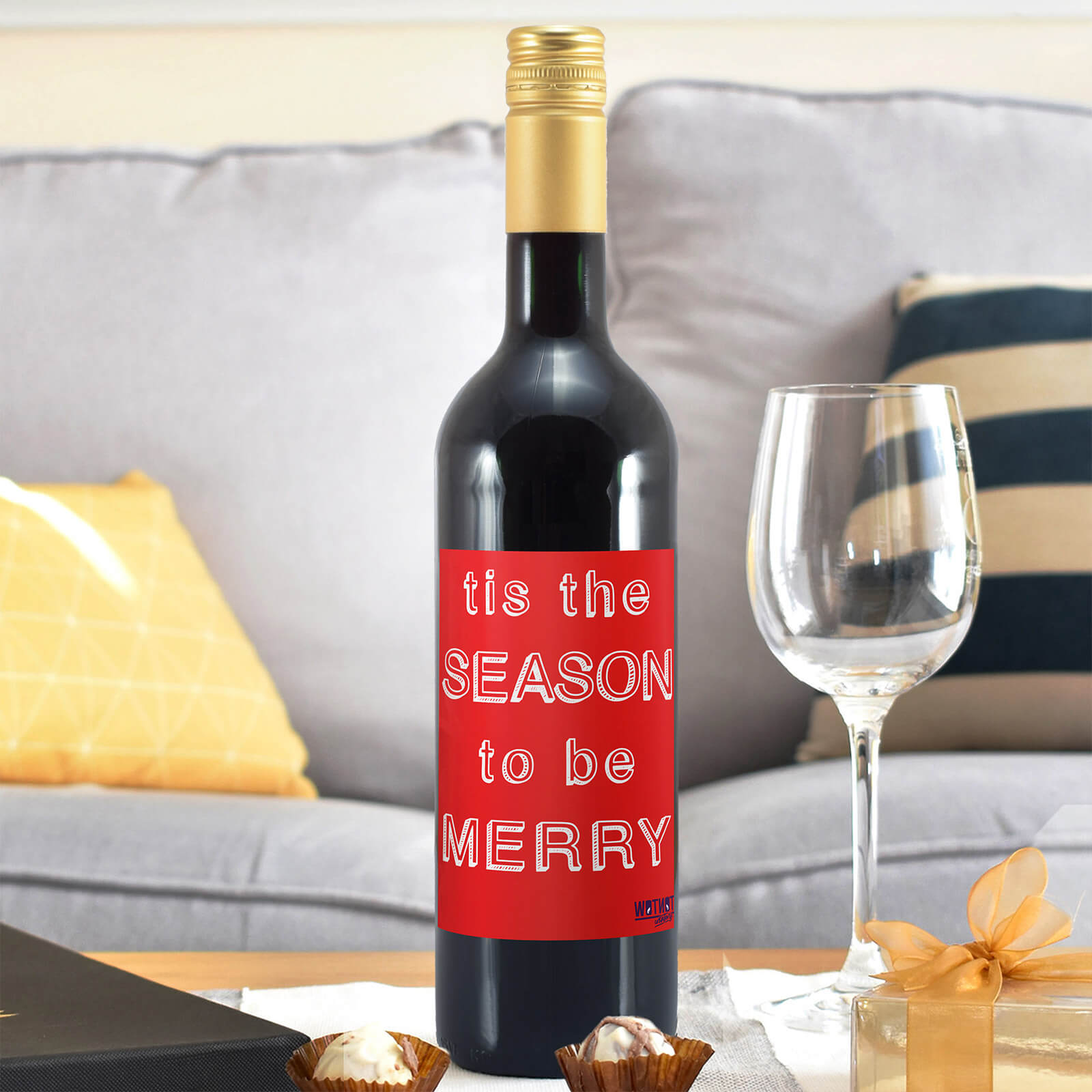 WotNot Creations 'Tis the Season to be Merry' Wine - Mulled