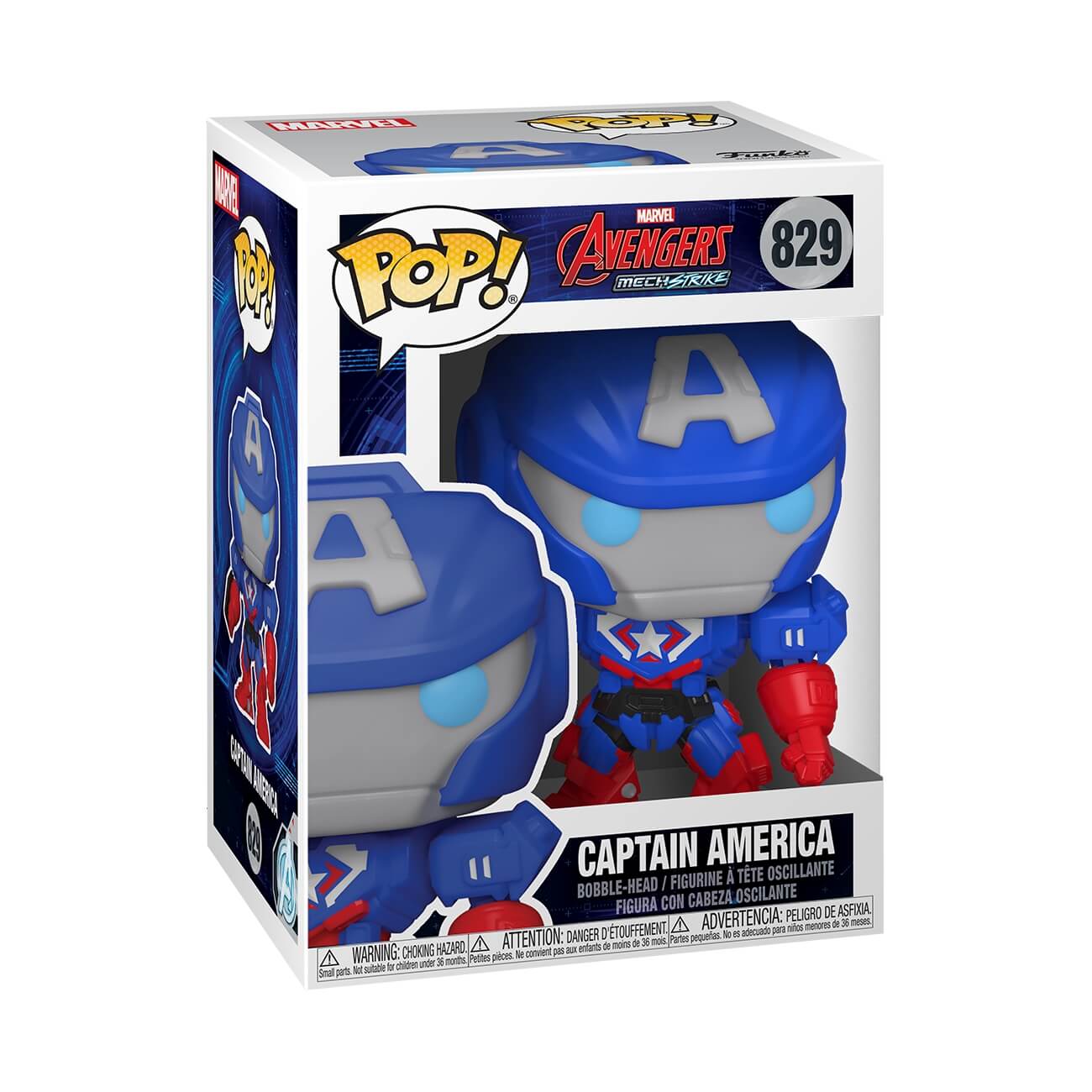 Marvel Marvel Mech Captain America Funko Pop! Vinyl