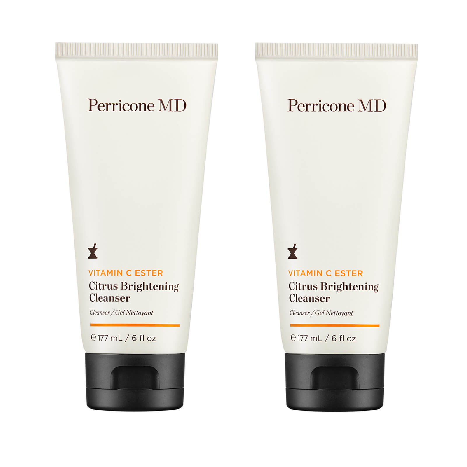 Perricone Md Vitamin C Ester Citrus Brightening Cleanser Duo