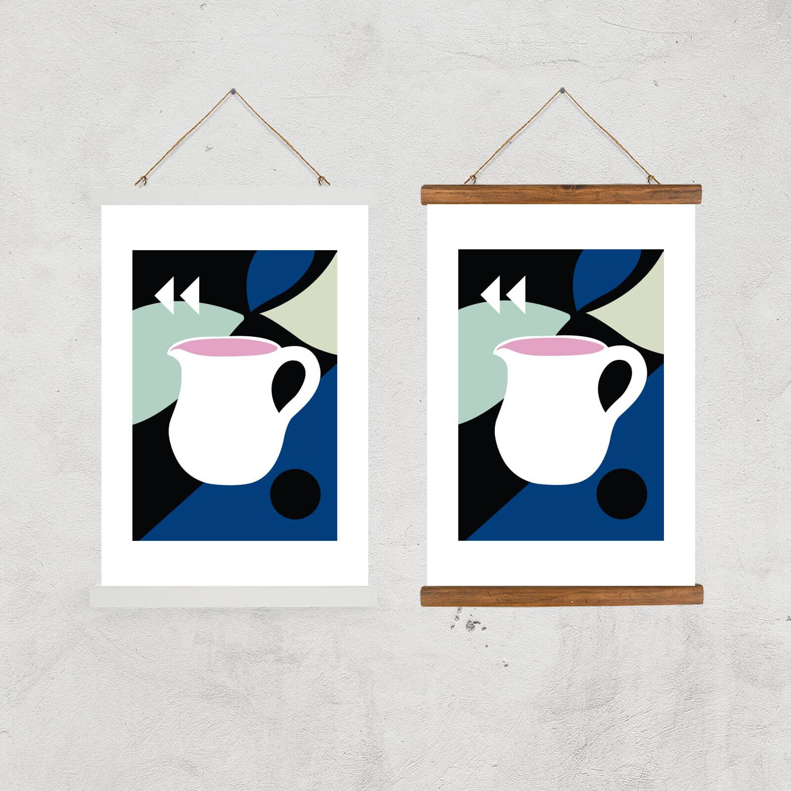 Abstract Jug Giclee Art Print - A2 - Print Only