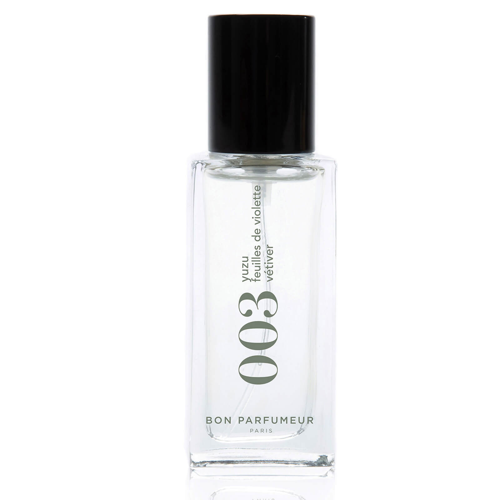 Bon Parfumeur 003 Yuzu Violet Leaves Vetiver Eau de Parfum (Various Sizes) - 15ml