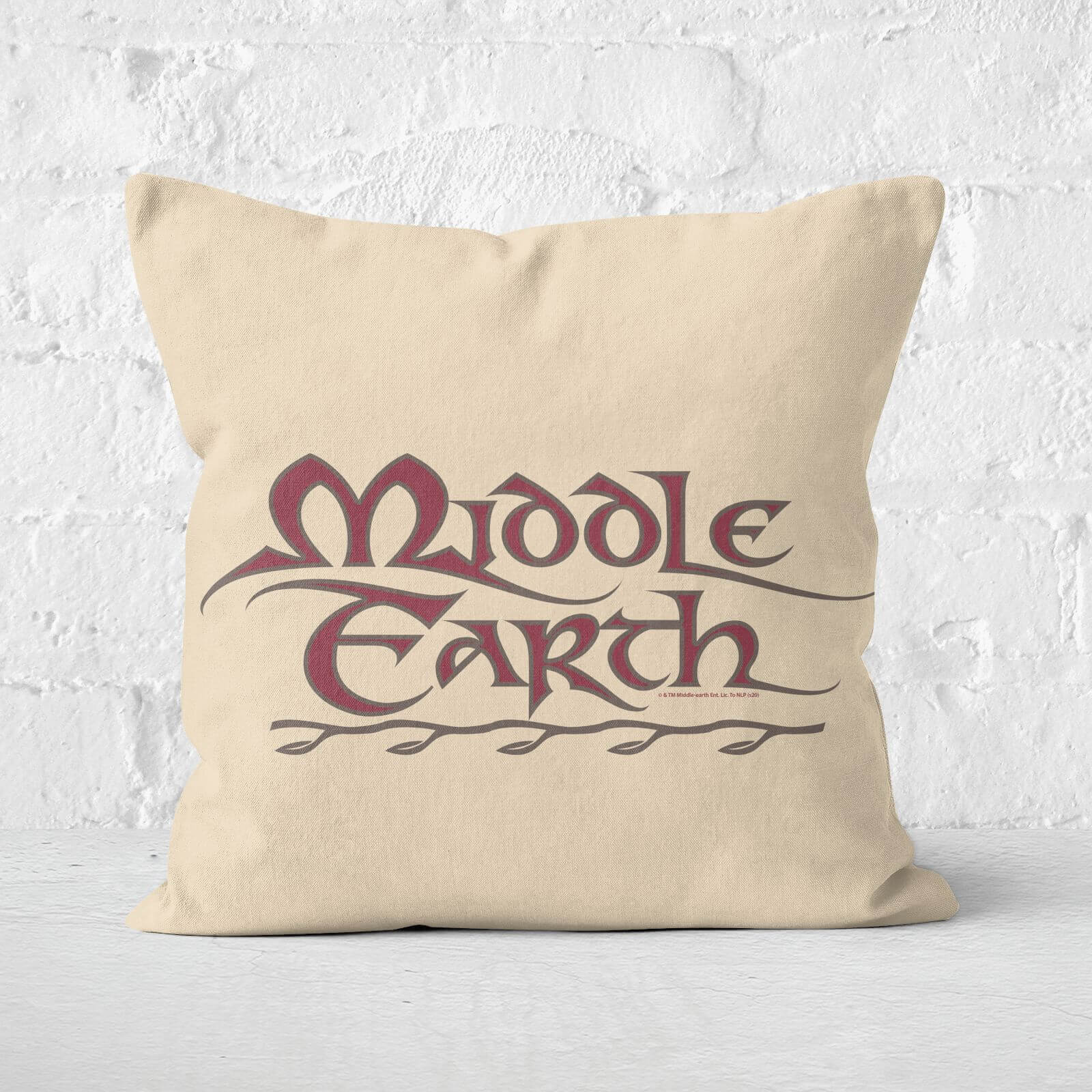 

Cuscino quadrato Il Signore degli Anelli Middle Earth Cushion - 50x50cm - Soft Touch