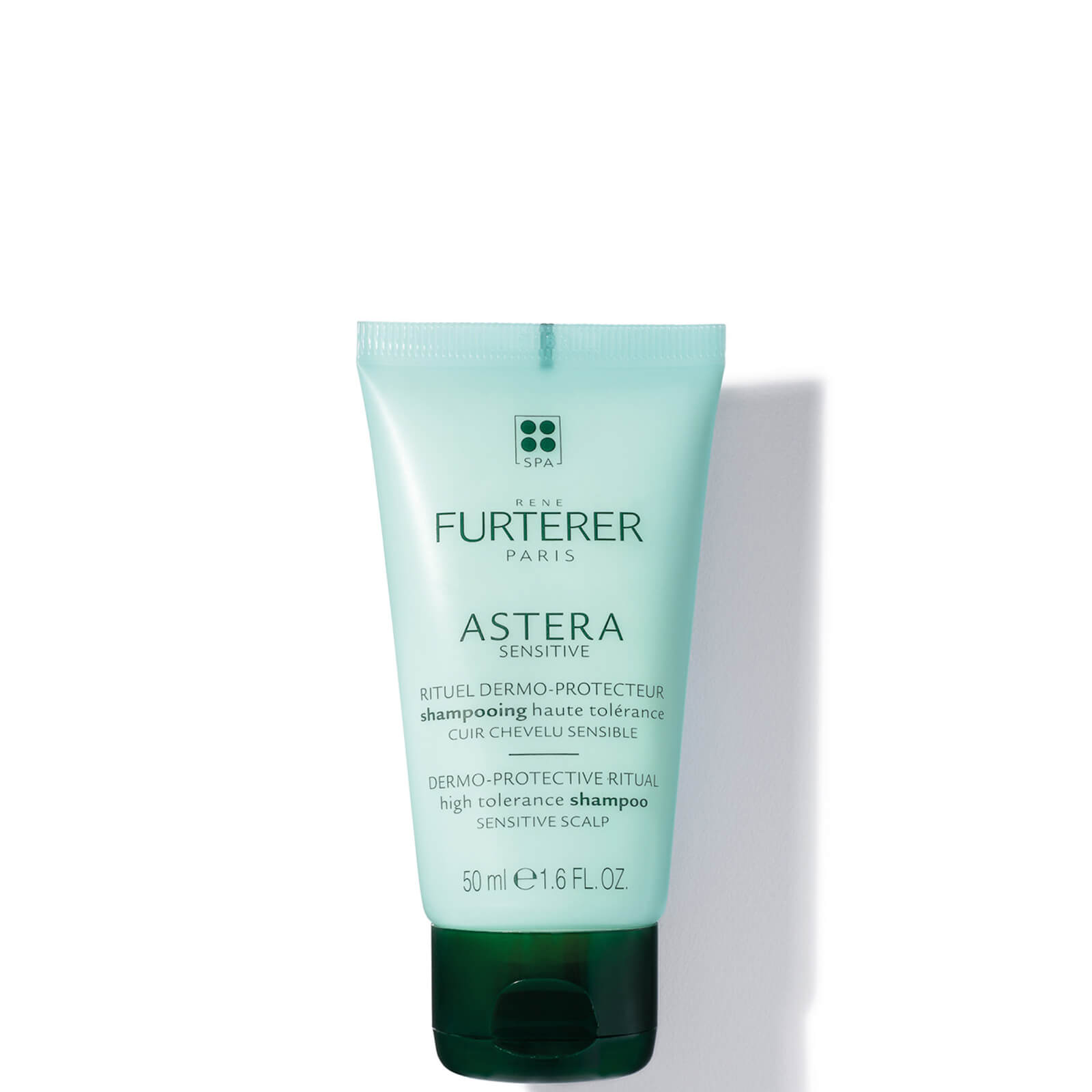 Rene Furterer Astera Sensitive High-tolerance Shampoo 1 oz In Green