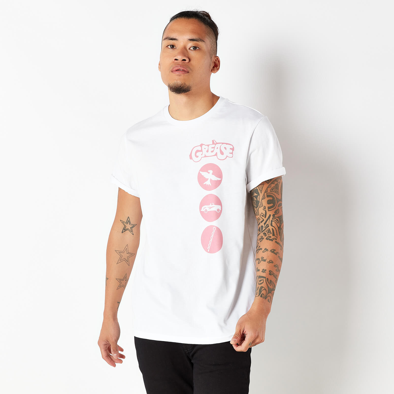 

T-Shirt Grease - Bianco - Uomo - XL - Bianco