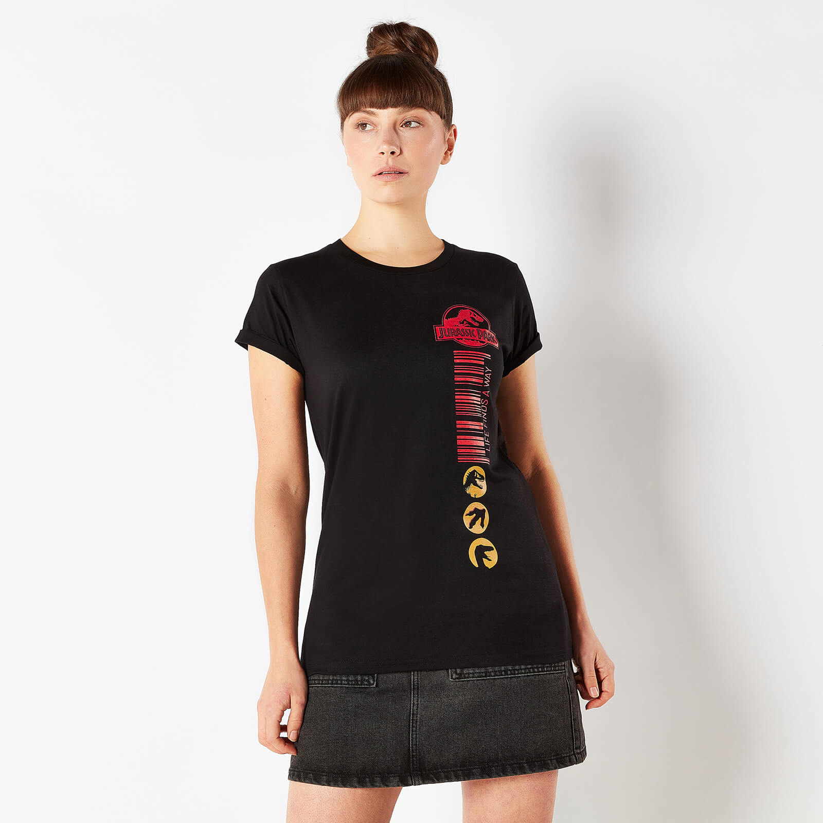 

T-Shirt Jurassic Park - Nero - Donna - XXL - Nero