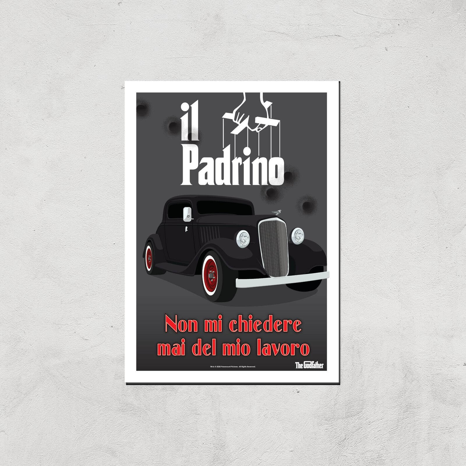 

Poster Artistico The Godfather Il Padrino - A4 - Print Only