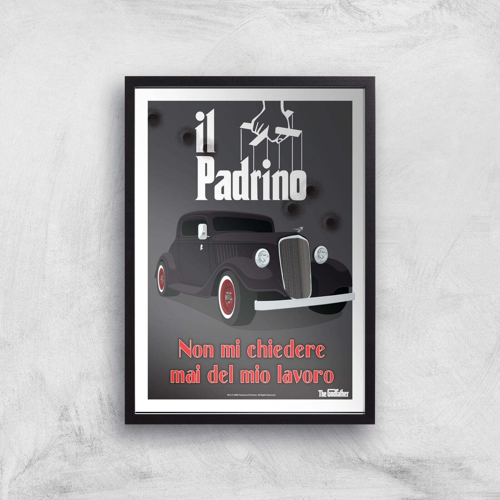 

Poster Artistico The Godfather Il Padrino - A3 - Black Frame