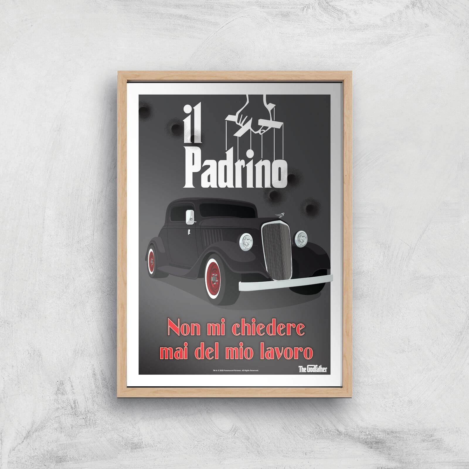 

Poster Artistico The Godfather Il Padrino - A2 - Wooden Frame