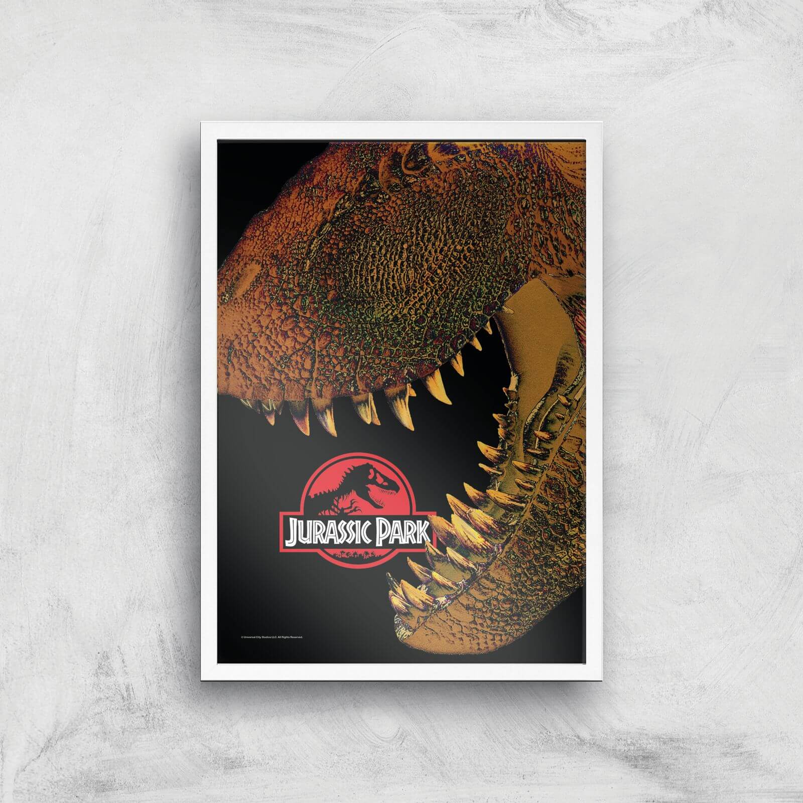 

Poster Artistico Jurassic Park - A3 - White Frame