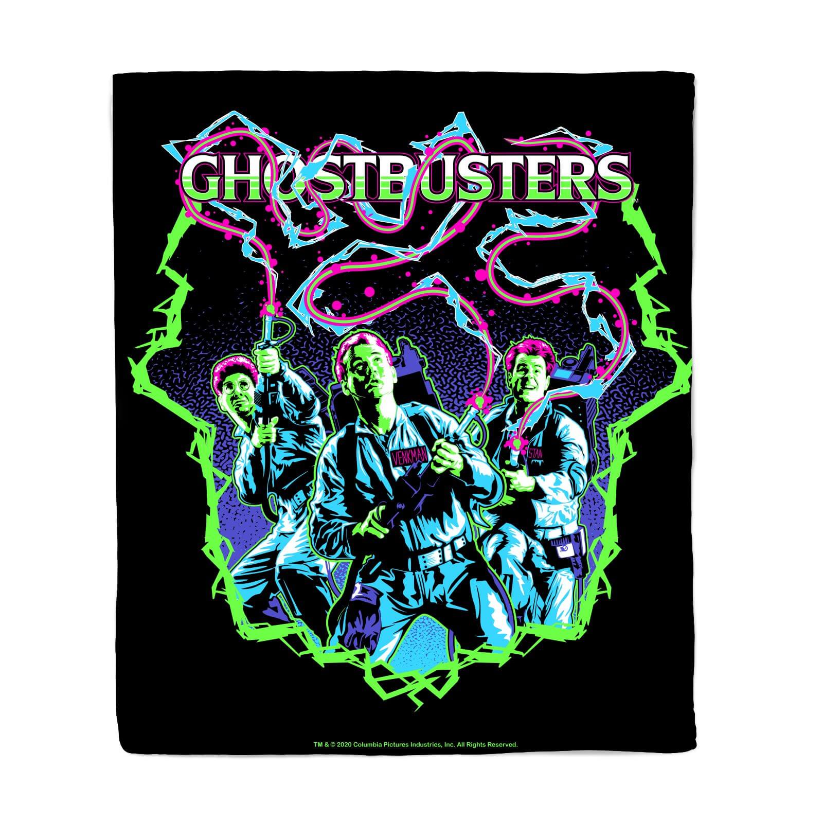Ghostbusters 80's Neo Fleece Blanket - S