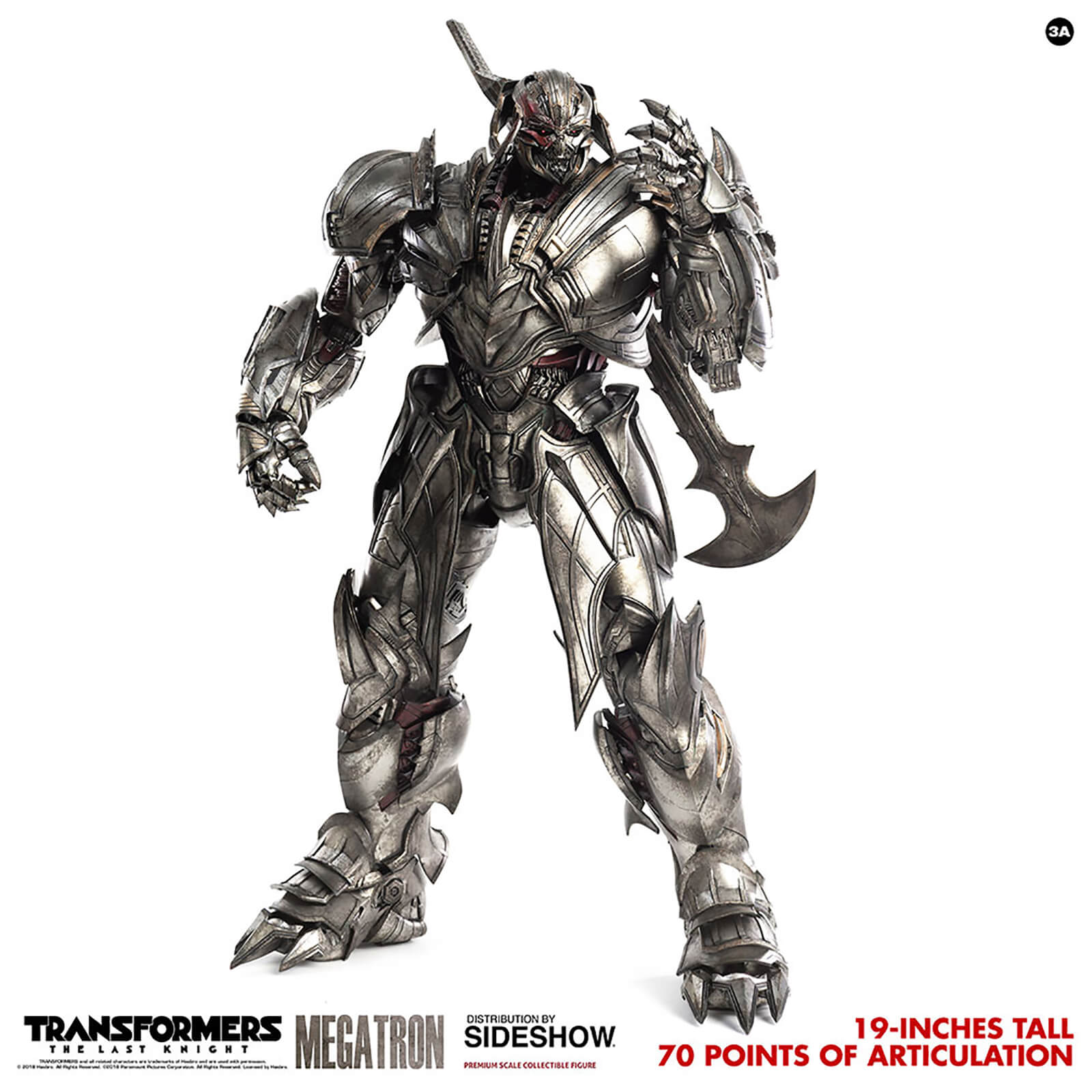 ThreeZero Transformers TLK Megatron Figurine articulée