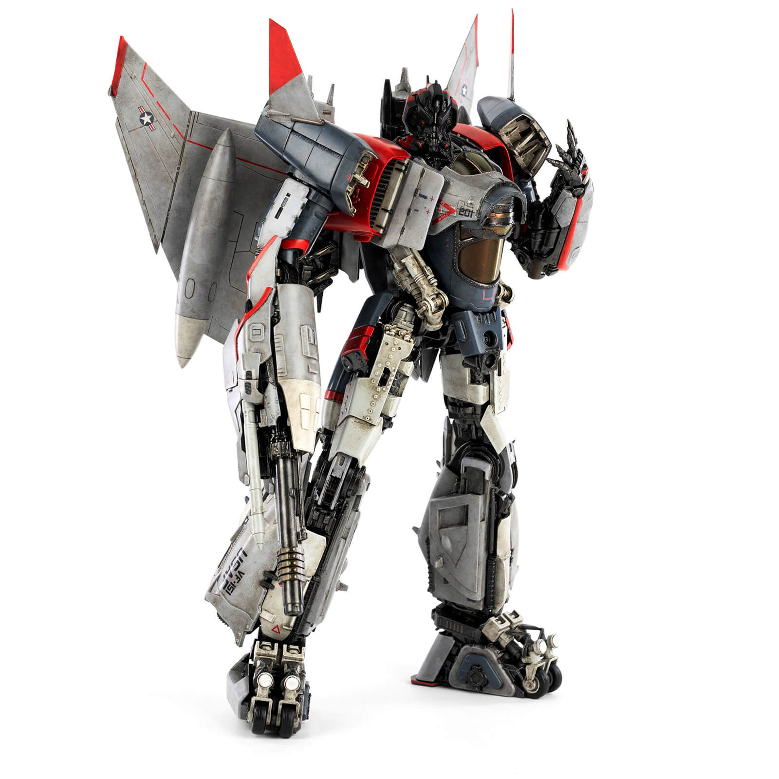 Image of ThreeZero Transformers: Bumblebee DLX Scale Collectible Figure - Blitzwing