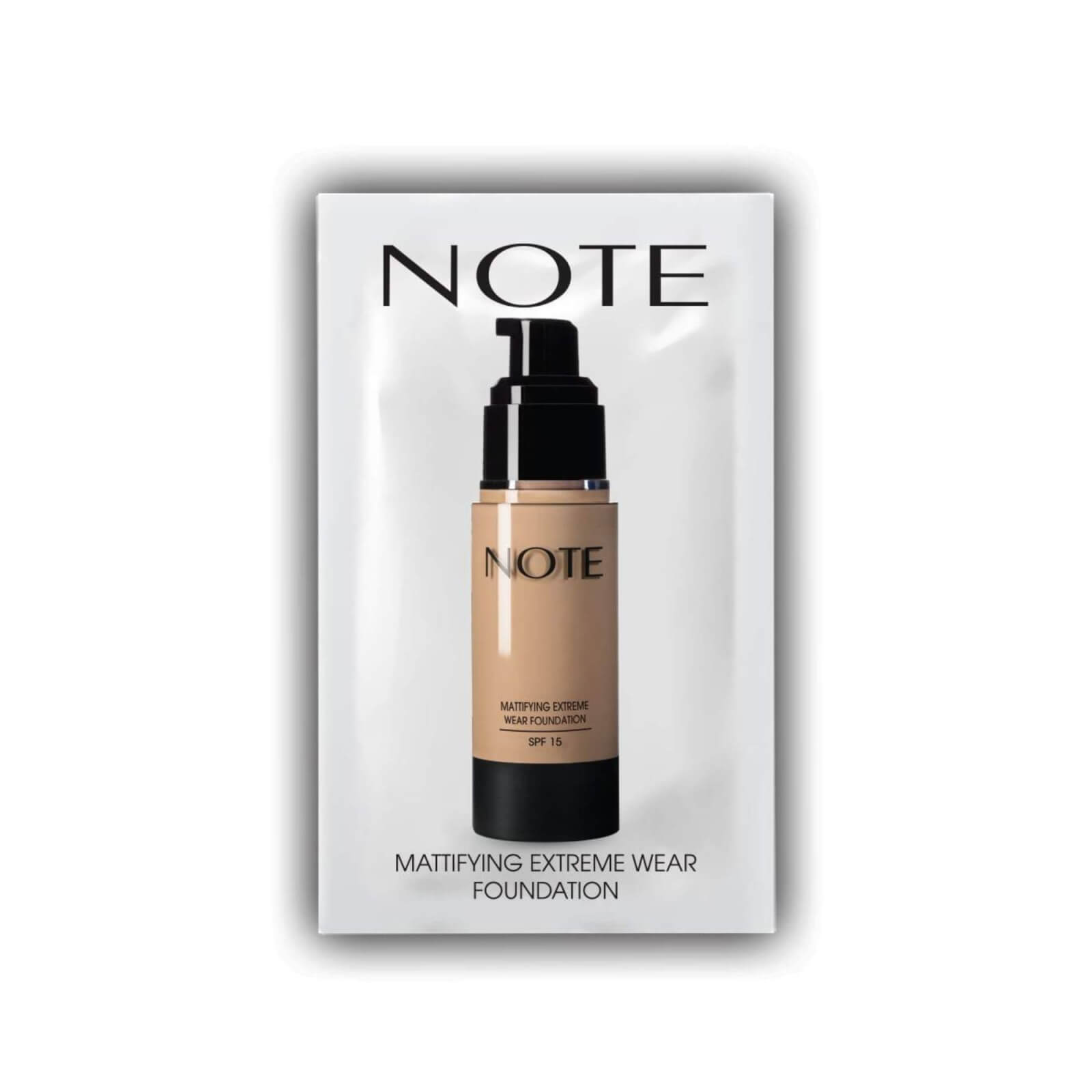 

Note Cosmetics Mattifying Extreme Wear Foundation Sachet - 03 Medium Beige