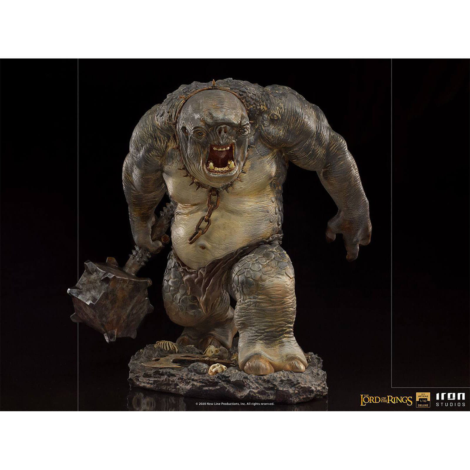 Iron Studios  Iron Studios Lord of the Rings Deluxe BDS Art Scale Statue 1/10 Cave Troll 46 cm