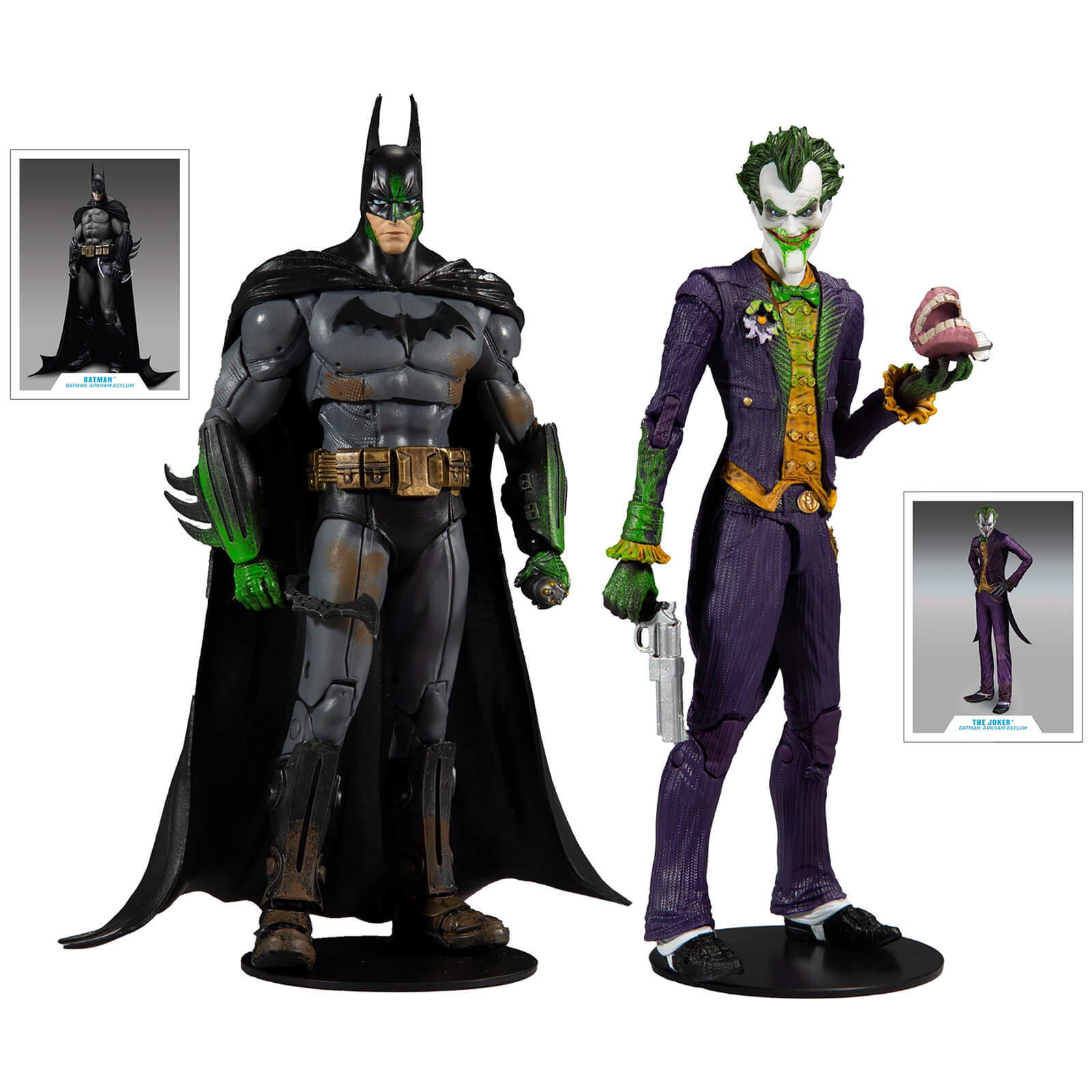 McFarlane Toys DC Gaming Multipack - Arkham Batman Vs. Arkham Joker Action Figure