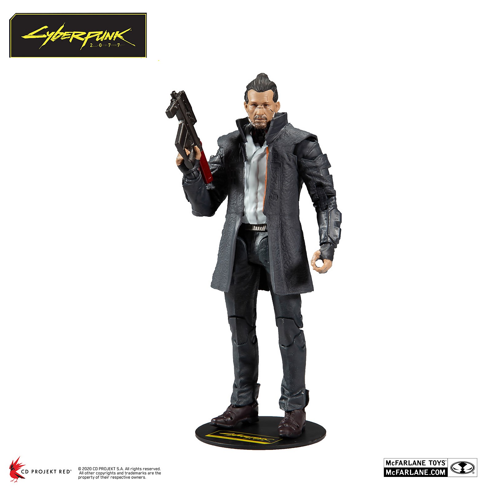 McFarlane Toys Cyberpunk 2077 2 7  Figures - Takemura Action Figure